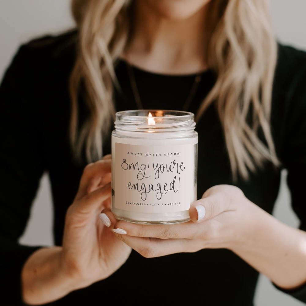 OMG! You're Engaged! Soy Candle